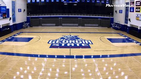 GSU Athletics: Sports Arena Court Upgrade Time-lapse - YouTube