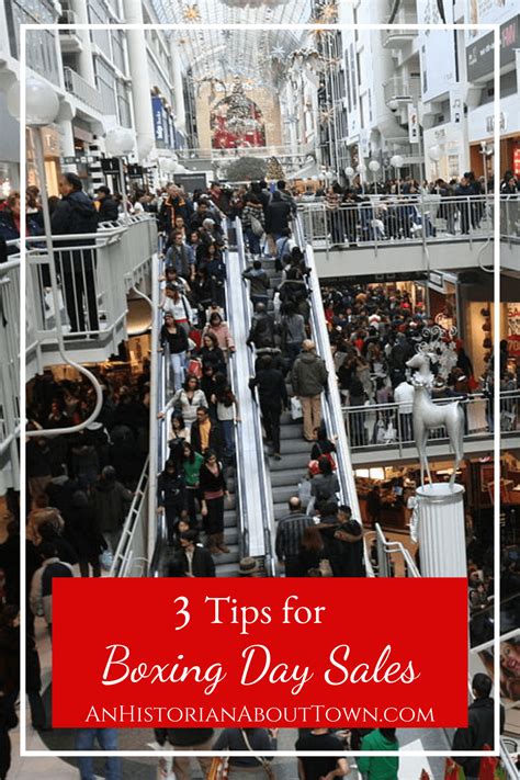 3 Tips for Boxing Day Sales | An Historian About Town