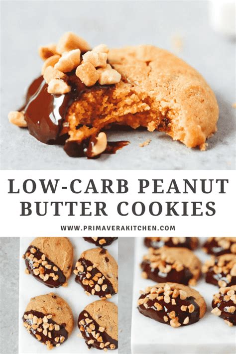 Low-Carb Peanut Butter Cookies - Better than the tradicional ones!