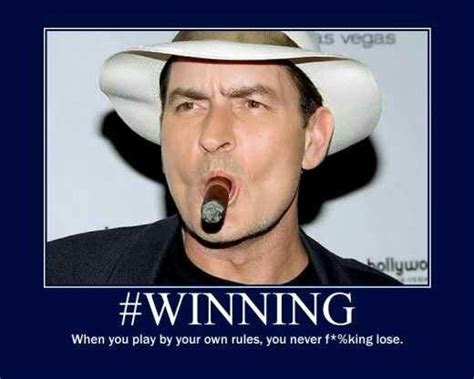 #Winning Charlie Sheen Quote | Charlie sheen quotes, Charlie sheen, Classy cigar