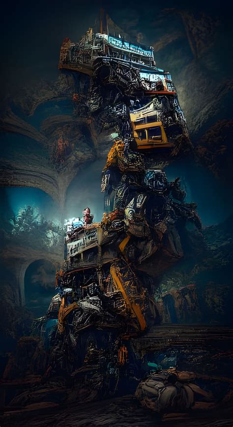 The transformers - AI Generated Artwork - NightCafe Creator