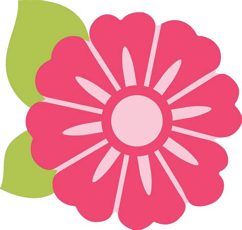 Summer Flower SVG Cut File - Snap Click Supply Co.