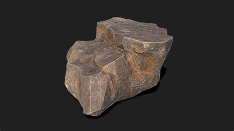 Mountain Rock 01 - 3D Model by ERTAN ZORLU