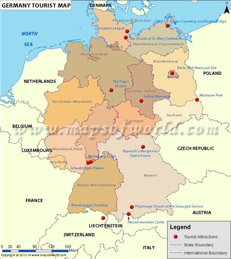 Germany Travel Map