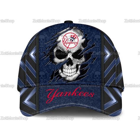 Skull Cap New York Yankees MLB Classic Cap MLB New York | Etsy