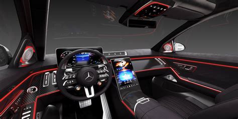 Mercedes-Benz S63 AMG Interior 3D Model by zifir3d