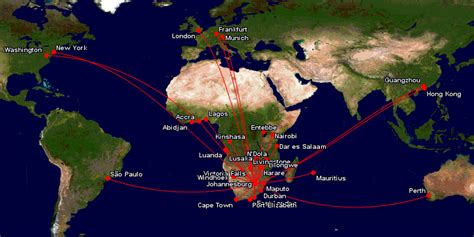 South African Airways Slashes Routes in Fight for Survival