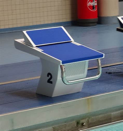 Footrest Starting Block - Raised Deck Competition Model | Unisport