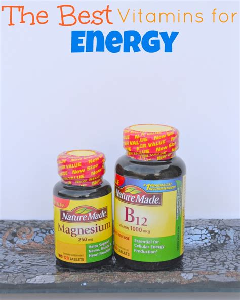 The Best Vitamins For Energy – Miss Frugal Mommy