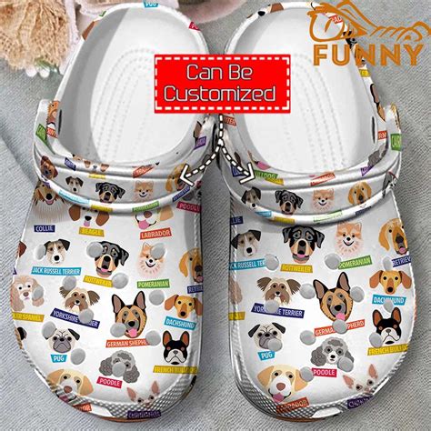 Customized Dogs Collection Pattern Crocs Classic Clog - Step into style ...