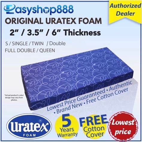 Original Uratex Foam Queen X 60 X 75 With Cover | ubicaciondepersonas ...