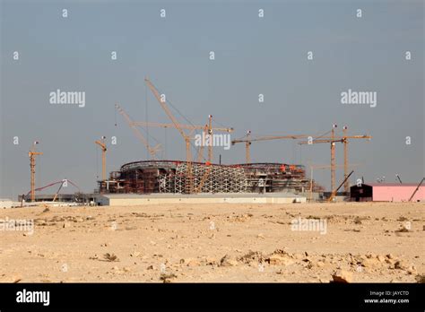 Qatar stadium in construction hi-res stock photography and images - Alamy