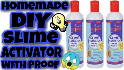 How to make a activator of slime / Make your own slime activator / Which is 101 working🤩 - YouTube