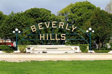 Beverly Hills Park Photograph by Art Block Collections - Fine Art America