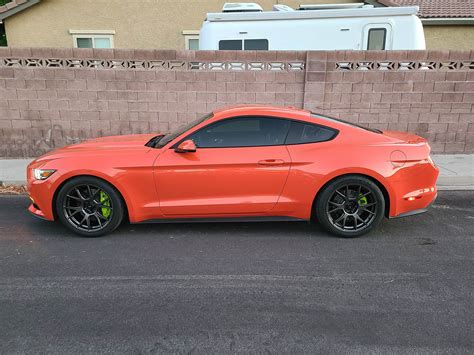 Ford Mustang GT S550 Orange Konig Ampliform | Wheel Front