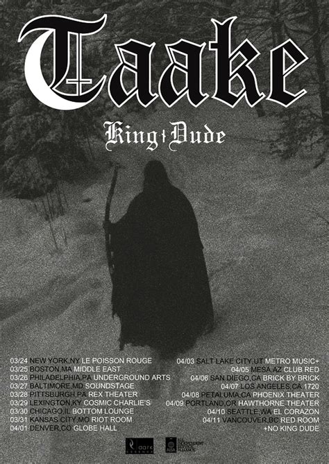 Is Taake’s entire U.S tour cancelled? [update: yep] | Metal Insider