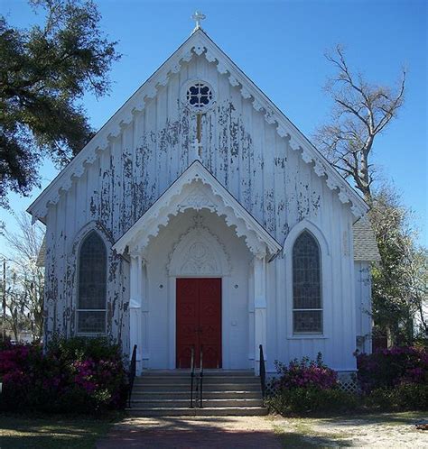 Milton,Florida. St Mary's Episcopal Church | Gothic church, Church architecture, Episcopal church