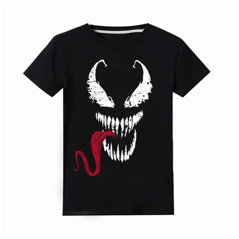 Child Black 2019 boy's T shirt Deadpool Short Sleeved T shirt Roblox Printing Children's Fortnit ...