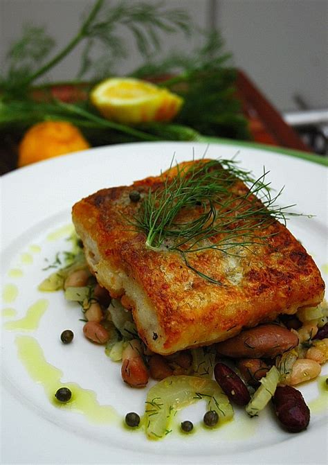 Pan-fried Hake with Warm Bean and Fennel Salad! - My Easy Cooking ...