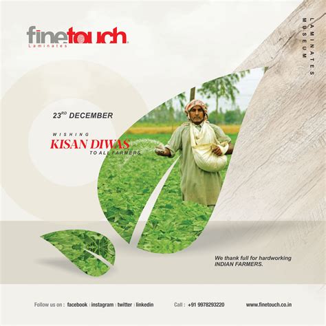 Kisan Diwas Creative / Kisan Diwas Social Media Design Inspiration ...