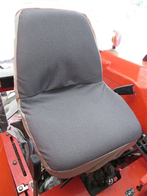 Buy Durafit Seat Covers, KU01 Gray Kubota Seat Covers for Tractor L2800 ...