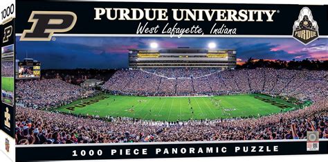 Purdue Boilermakers NCAA Stadium Panoramics Center View, 1000 Pieces ...