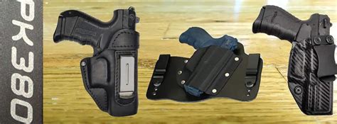 7 Best Holsters For The Walther PK380 For Open & Concealed Carry