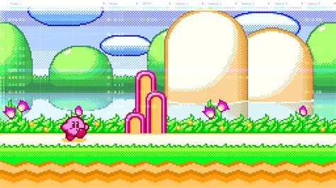 Kirby's Dreamland - Green Greens [Famitracker 5-N163] - YouTube