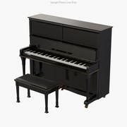 Kimball Upright Piano Free 3D Model - .blend - Free3D
