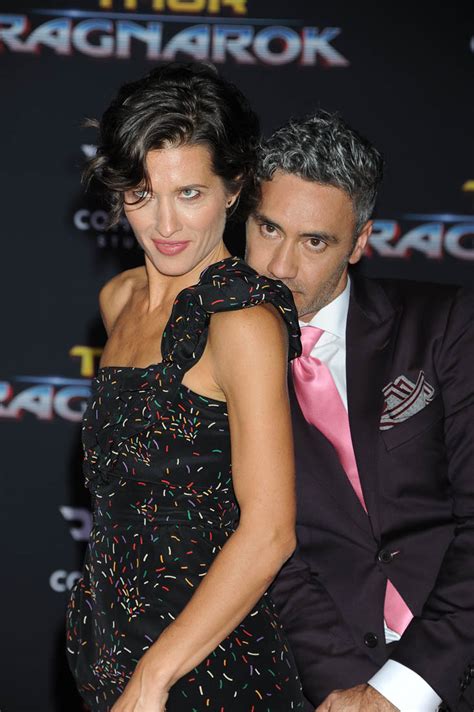 Taika Waititi and Tessa Thompson attend Thor: Ragnarok LA premiere and Intro for October 11, 2017