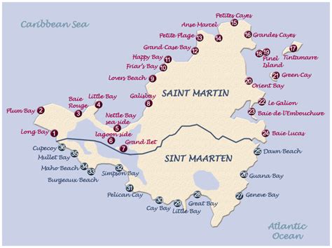 St maarten beaches, St martin, Saint martin