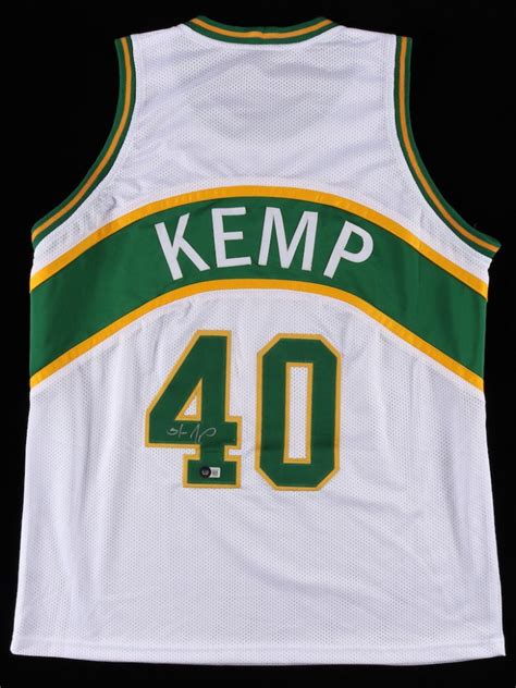 Shawn Kemp Signed Jersey - CharityStars