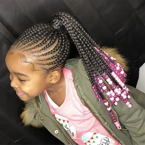 Pin by Braided Hairstyles on Kid's Hairstyles | Black kids hairstyles, Kids hairstyles, Lil girl ...