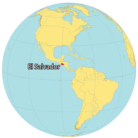 El Salvador Map - Cities and Roads - GIS Geography