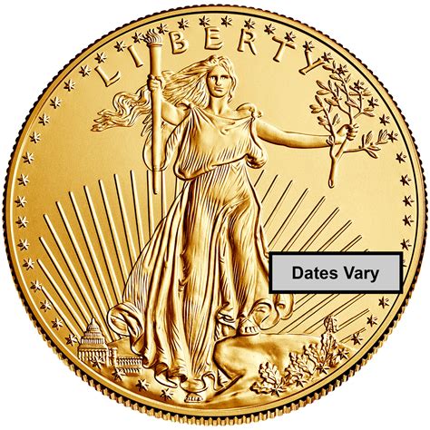 1 oz American Gold Eagle Coin (BU, Dates Vary) | eBay