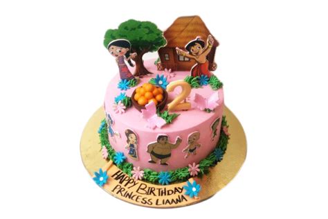 Chota Bheem Big Cake Half kg. Buy Chota Bheem Big Cake online - WarmOven