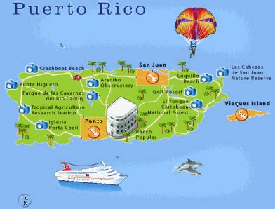 Puerto Rico Beach Map - Hiking In Map