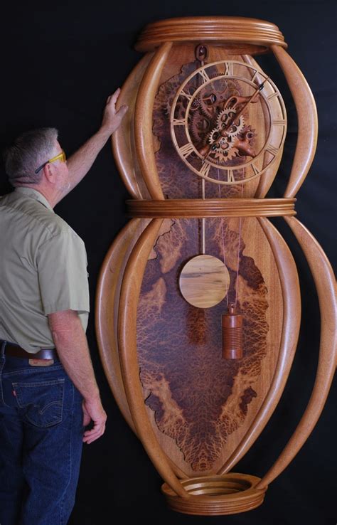 Pin by JD on Wooden Clocks | Wooden clock plans, Wooden gear clock, Wood clocks