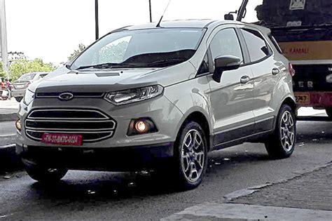 Updated Ford EcoSport spied in India | Autocar India