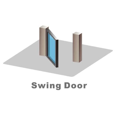 SQ-02 Automatic swing door (Inward/Outward)