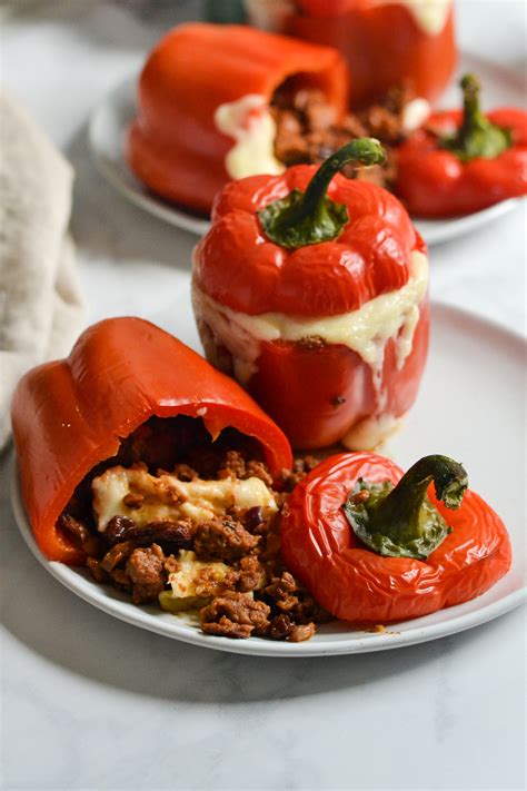 Peruvian Stuffed Peppers (Rocoto Relleno)