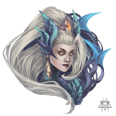 Coven Zyra fan art from League of Legends | Fan art, Zyra league of ...