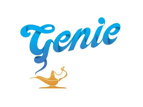 Genies, Djinn, Logo design art