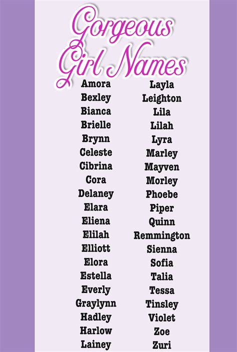 Beautiful Names for Girls | Bloomers and Bows | Baby Name Lists | Beautiful baby girl names ...