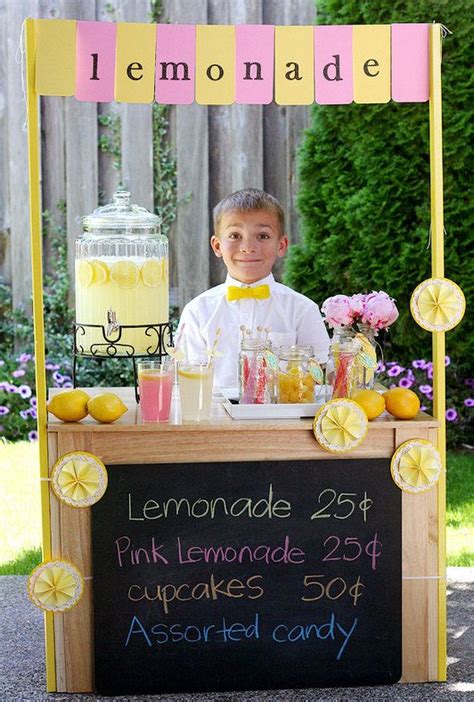 Lemonade Stand Ideas & Recipes - The Idea Room