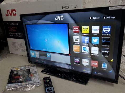 JVC 32" Inch SMART** WiFi**LED TV, Freeview HD Tuner, WiFi, USB Record ...