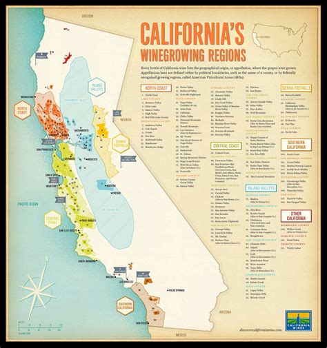 Map California Wine Country – Topographic Map of Usa with States