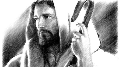 Jesus Face Pencil Drawing at PaintingValley.com | Explore collection of Jesus Face Pencil Drawing