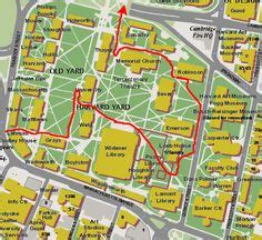 Harvard Dorms Map