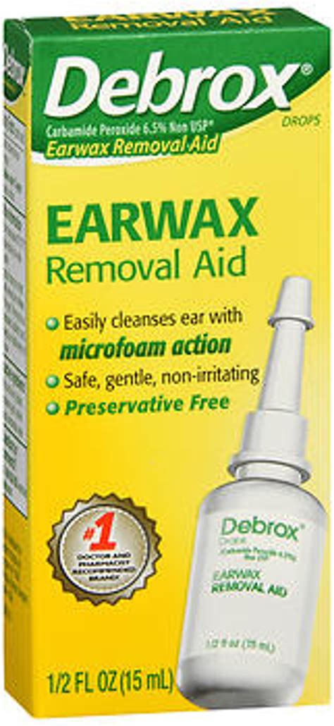 Debrox Earwax Removal Aid Kit - 0.5 oz - The Online Drugstore